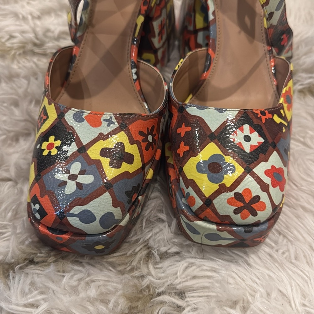 Circus Sam Edelman Colorful Women's Platform Heels - Picture 4 of 6